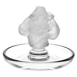 Lalique Crystal Ashtray Roxanne