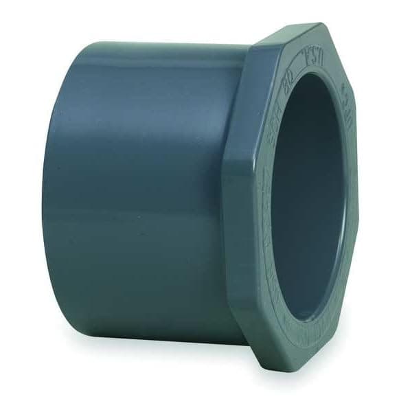 CPVC Reducer Bushing -Schedule 80, 2" x 3/4" Pipe Size, Spigot x Socket