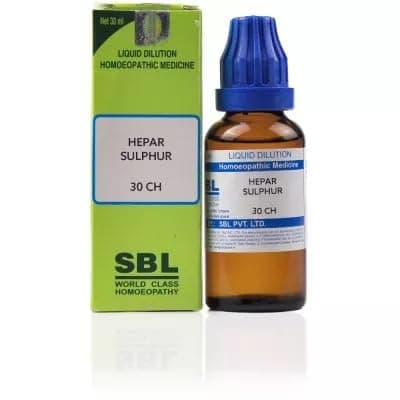SBLs Hepar Sulphur 30 CH (30ml)