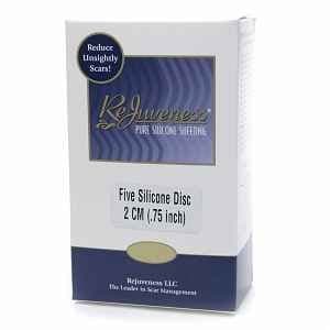 Scar Healing Silicone Mini Disc 3/4" Diameter (5 Disc Per Package) Guaranteed Scar Treatment