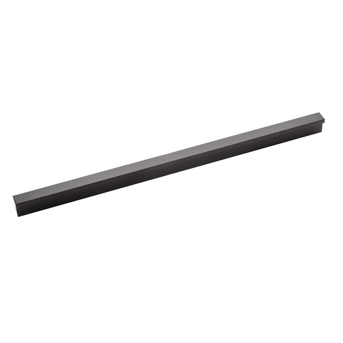Hickory Hardware HH076265-FO Streamline Collection Pull 8-13/16 Inch (224mm) Center to Center Flat Onyx Finish