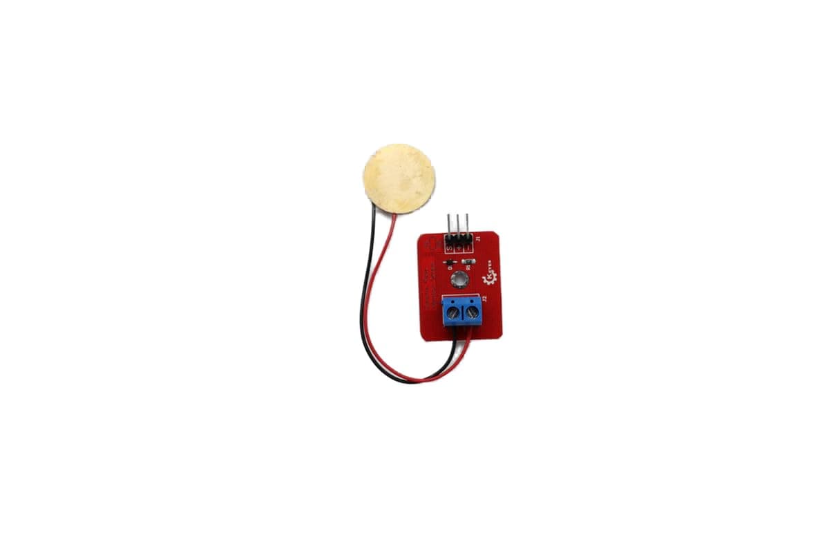 Besomi Electronics Ceramic Piezo Vibration Sensor Module - Analog Signal Vibration Sensor For Raspberry Pi, Arduino, Stm32, Esp32 - Working Voltage: 3.3V Or 5V