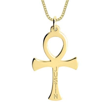 Ankh cross necklace