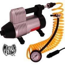 Masterflow 12V 3-in-1 Turbo-Boost Air Compressor, Inflator , Deflator