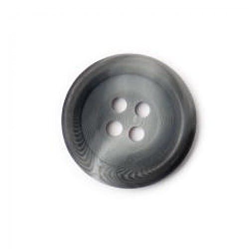 Crendon Round 4 Hole Marble Buttons Medium Grey - per button