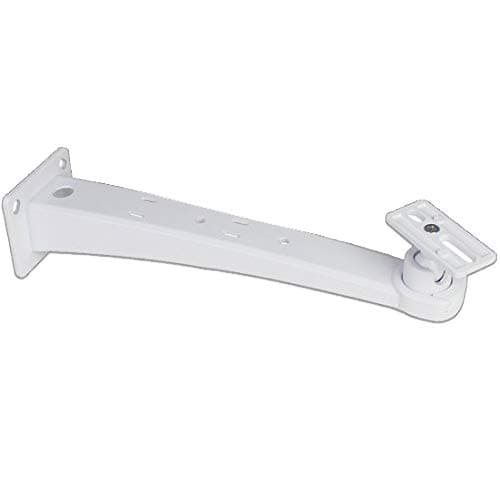 Drsn 12.59 inch / 32cm Wall Mount Mini Wall Mount Projector CCTV DVR Camera Mount Projector Hanger with Load 11.02 lbs Mounting Screw Rotation 360° White for Projector Canera Camcorder