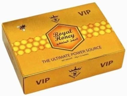 Phoenix Rising Natural Honey Herbal Paste for Active Men - 12 Sachets of Pure Energy Boost