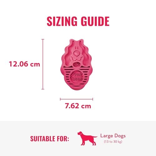 Kong Raspberry Zoomgroom Pet Toy