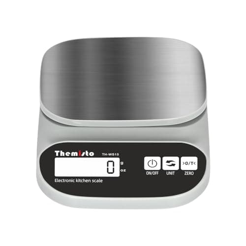 Themisto TH-WS15 Electronic Digital Kitchen Weighing Scale |10 Kg|Back Light LCD| Made in India with 1 Year Warranty