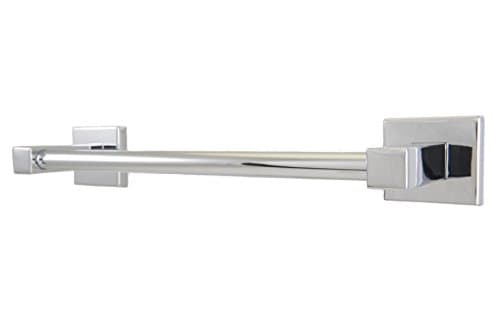 Preferred Bath Accessories PC1012 Primo Collection Wall Mounted Towel Bar, 12-Inch, Polished Chrome