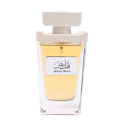 ††† Upscale Perfume & Oud co. White Heart Eau De Parfum Spray قلب ابيض - Unisex Spray - 3.4 Fl Oz (100 ml) - Long-Lasting Aroma - Luxurious Scent of Arabia for Men And Women