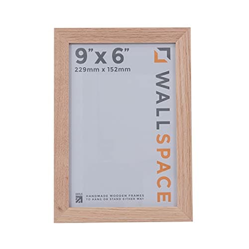 9 x 6 - 21mm Solid Oak Photo Frames by Wall Space