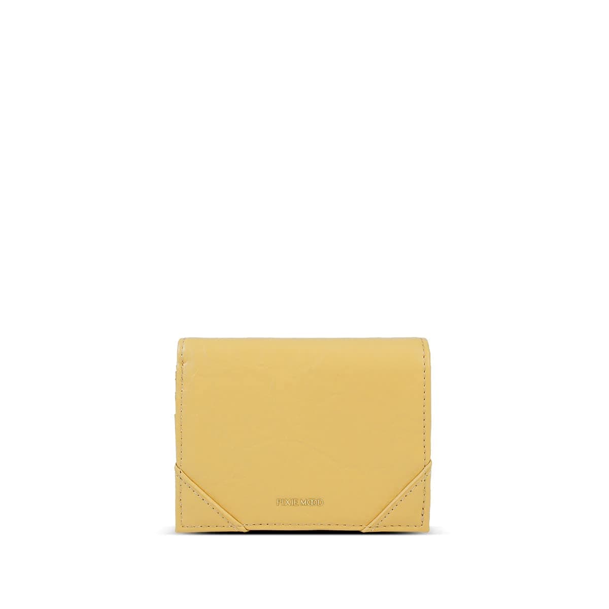Pixie Mood Anna 4.375 x 3.25 Vegan Leather RFID Blocking Wallet, Melon