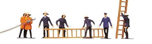 Faller 151006 Firemen with Accessories HO Scale Figure Set