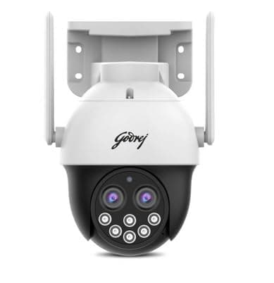 VGT- ACE PRO 4G Smart WiFi Security Camera for Home with 350 Degree 3MP (HD) | 2-Way Audio | Night Vision | Smart Motion Tracking | Humanoid Detection, Alarm System, White (Pack of -4)