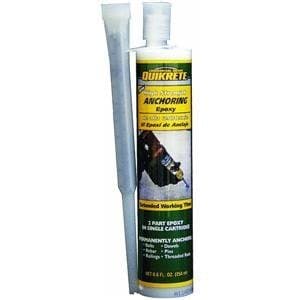 Quikrete High Strength Epoxy High Strength Anchoring Epoxy 8.6 oz.