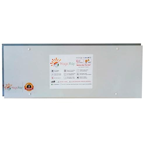 IR heaters for room in winters | Dual Panel Dual heating | Safest in the World | Sun like | Oxygen-Friendly | up to 70% saving |500 Watts|Work with Inverter|Maintains humidity | Regular panel