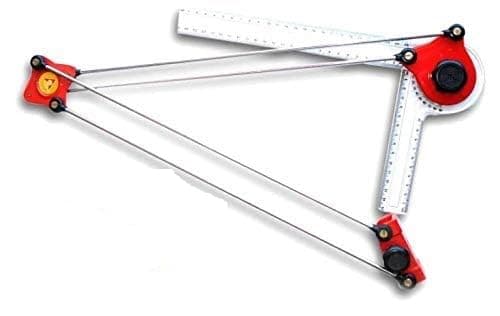 Qatalitic Mini Drafter for Professional Drawing/Engineering Drawing with Cover for Students, Architects, Artists