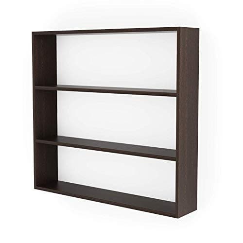 Santosha Decor Jasden Engineered Wood Multipurpose Kitchen Wall Shelf Rack (Wenge)