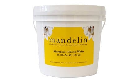 Mandelin Marzipan Modeling Paste, 33% Almonds, 67% Sugar (10.5 lb)