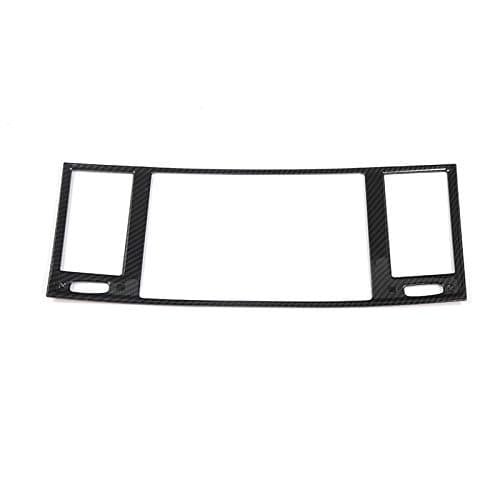 Car Styling Dashboard Panel AC Air Condition Vent Outlet Cover Trim Frame for Nissan Patrol Y62 2017 Car Accessories (Carbon Fiber)