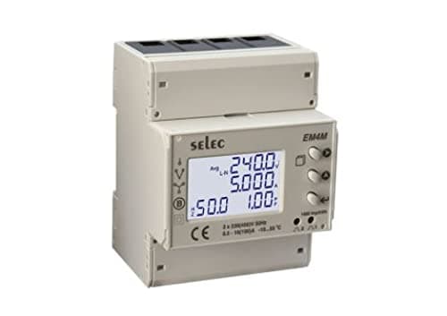 EM4M-3P-C-100A Three phase DIN RAIL Energy Meter