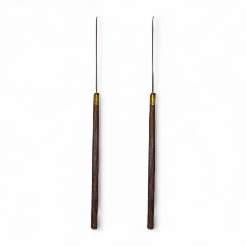 Aari Needle Set|Aari Needle Combo Pack|Aari Iron Needle Set|Tulip Brand Aari Needle|Tulip Needles|Tulip aari Needle Set for aari Work (Zardosi Needle(Pack of 2))