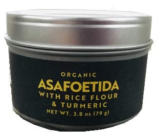 Asafoetida (Hing) Organic 2.8 OZ. Improved Packaging and formula after customer feedback