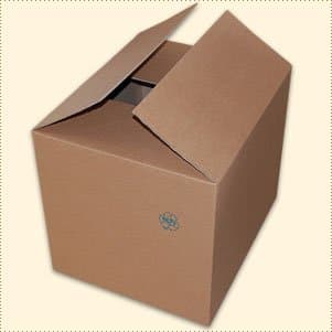 Folding Cardboard Boxes 600 x 500 x 500 mm Single Brown 250