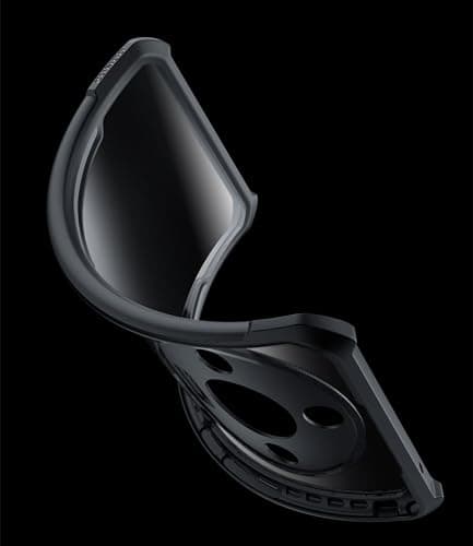 Ltezixal Case Compatible with Honor Magic 6 Lite/Honor X9b/X50, [Droproof] [Sweat-Proof] [Fingerprint-Proof] Shockproof Protective Phone Case Fits Honor Magic 6 Lite/Honor X9b/X50, Clear Black