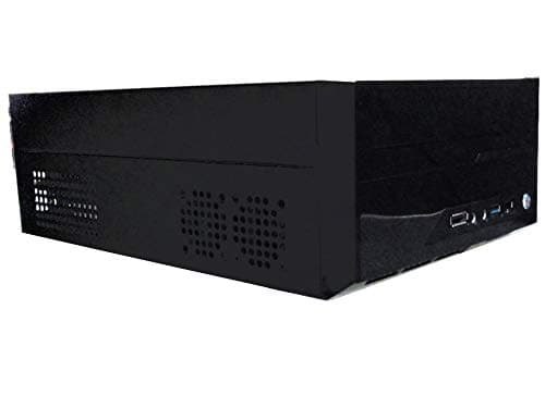 APEVIA X-FIT-200 Mini ITX HTPC Case, 2 x USB2.0/2 x HD Audio/ 1 x eSATA, w/Flex 250W PSU