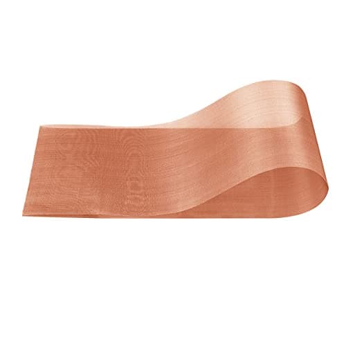 1 Pack 100 Mesh 99.9% Pure Copper Screen Woven Mesh Screen, Copper Mesh Cloth Fine Mesh, 19.68x39.37 Inch