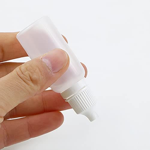 90 PCS 15ml 0.5oz Empty Plastic Squeezable Dropper Bottles with Caps, Portable Reusable Eye Liquid Dropper Bottles
