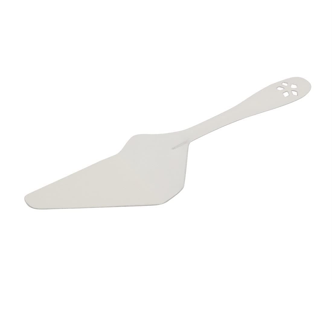 Elan Cake Server Steel Pie Server Cake Holder Handle Pizza Cut Pack of 1 (Off White)
