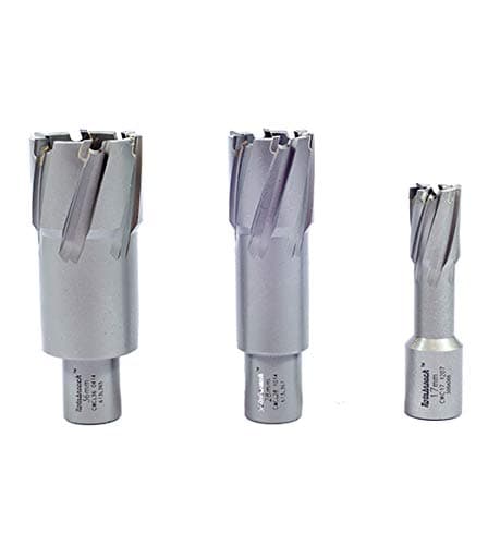Rotabroach TCT Annular Cutter Mag Drill Bit - Tungsten Carbide Tip, Perfect for Various Tough Steels (up to 1400 N/mm².), Aluminum and Cast Iron | 50mm DOC, 15MM Diameter