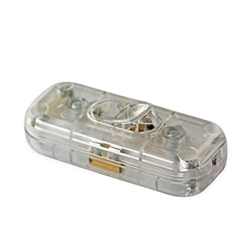 Lamps and Lights Inline Rocker lamp Switch - Clear
