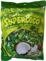 Supercoco Bombon Chupetas Caramelo Con Coco 384grs 5 Pack