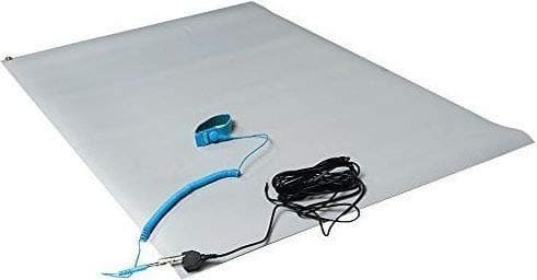 Supreme- ESD Safe Table Mat and Flooring For Assembly Electronic Item Mat Pvc Rubber Mat (6.5 X 3.5 Feet, Blue)