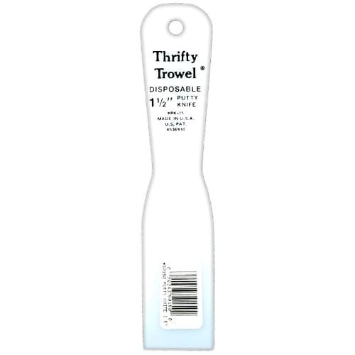 Disposable 1.5in Putty Knife plastic (Pack 36)