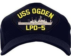 USS Ogden LPD-5 Ships Ball Cap