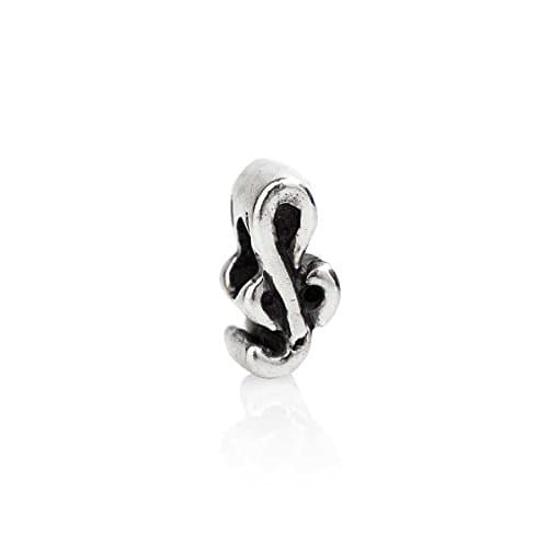 Tedora Italy : Silver Musical Clef bead Charm