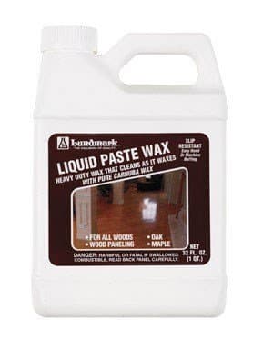 Lundmark Liquid Paste Wax Clear Heavy Duty Wax Liquid 32 oz.