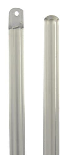 2 Pack 48" Blind Tilt Wand - Built in Tip - Easy to Hang -(Clear)
