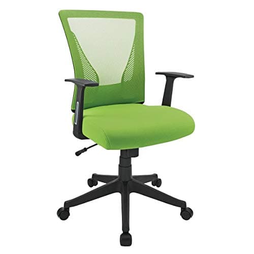 Brenton Studio Radley Mesh Mid-Back Task Chair, Green/Black