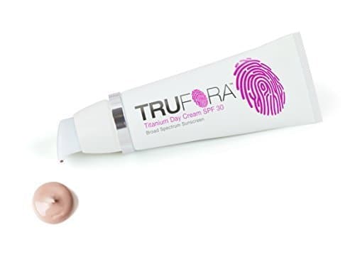 Tinted Face Moisturizer with Broad Spectrum SPF 30, Suitable for Sensitive Skin Certified Vegan & Cruelty Free, Titanium Day Cream - 1 Fluid Ounce