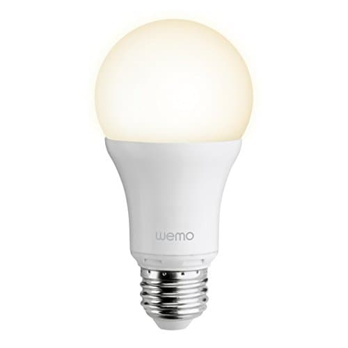 Belkin WeMo Smart LED Light Bulb, Wi-Fi Enabled 9.5 Watts