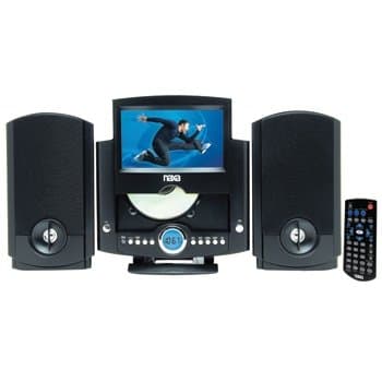 Naxa NX-431 DVD Micro System with 7" TFT LCD Screen [Electronics]