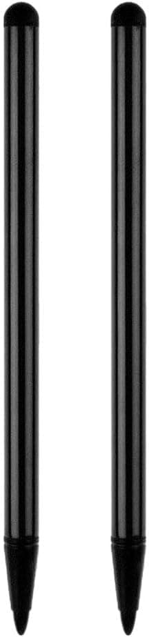 2 x Black Stylus Pen for Universal Touch Screen Devices - Compatible with iPad, Samsung Galaxy and Smartphones