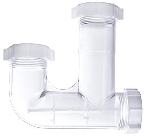 Quick Clean Sink Trap | 1 1/4" & 1 1/2" P-Trap Replacement Upgrade | Jewelry Catcher | DIY Unclog Your Drain | No Tools Required | Bathroom/Salon Hair Trap | Made in USA | Veteran Owned