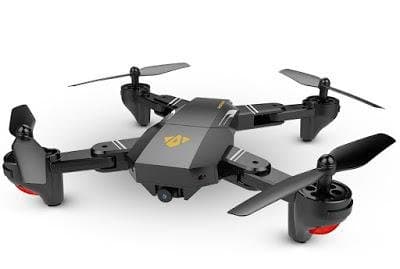 FOLDABLE DRONE with 3 SPARE BATTERIES, HD Cam, Virtual Reality, FPV, GPS, Micro SD memory, MAVIC PRO CLONE (1 BATTERY)